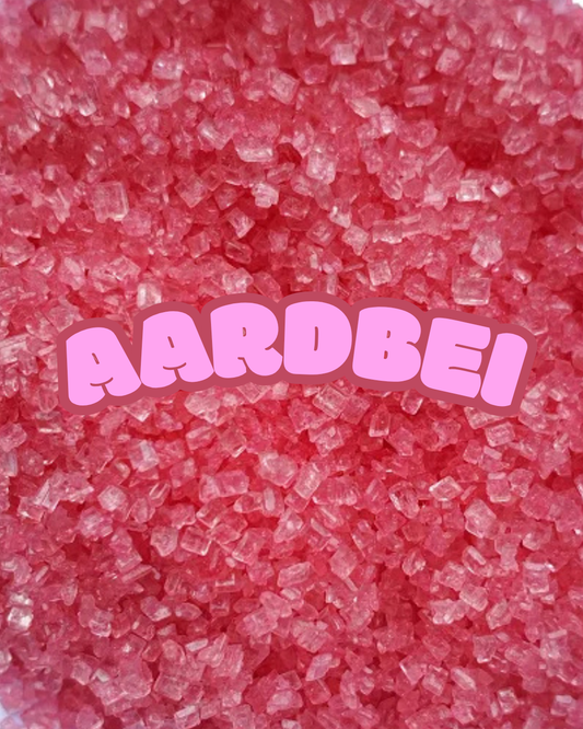 🍭 Suikerspinbak Aardbei - 1 Liter