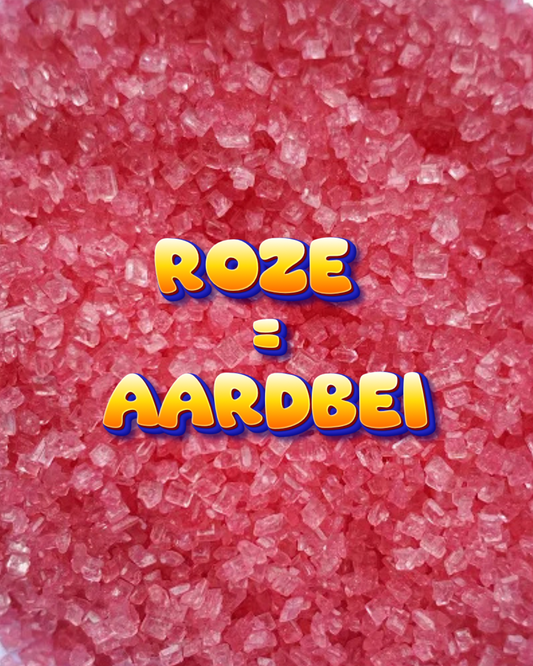 Suikerspinsuiker - Roze (1kg)