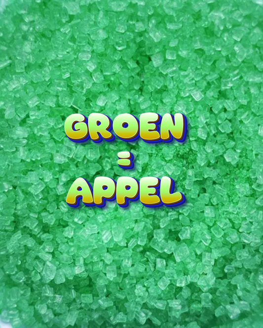 Suikerspinsuiker - Appel (1kg)