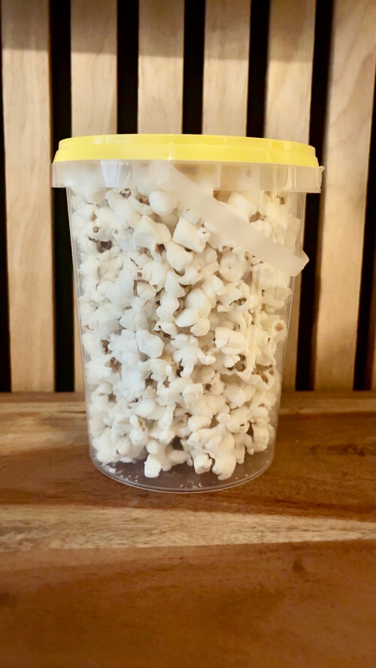 Popcorn in bak